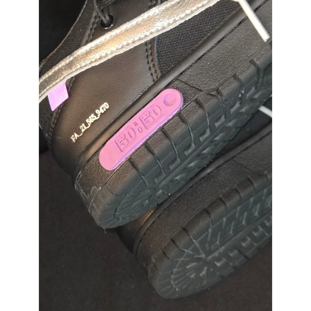 Nike Dunk Low‎ Off White 50 of 50 Black Silver Men's Size 8.5 DM1602 001